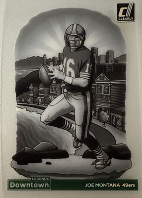 2024 Clearly Donruss #1 Downtown Legends /(SSP)