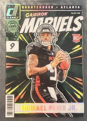 2024 Clearly Donruss #8 Gridiron Marvels /(SSP)