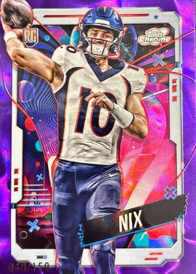 2024 Topps Chrome Cosmic #127 Purple Nebula Refractor /150