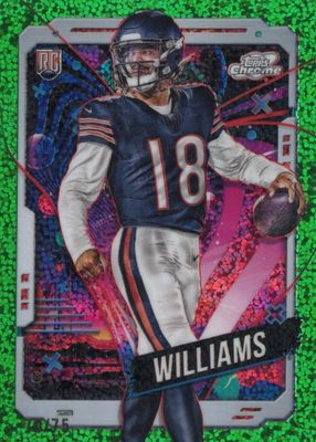 2024 Topps Chrome Cosmic #118 Green Space Dust Refractor /75