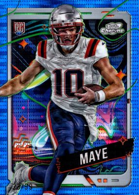 2024 Topps Chrome Cosmic #162 Blue Moon Refractor /99