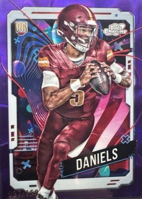 2024 Topps Chrome Cosmic #196 Purple Nebula Refractor /150