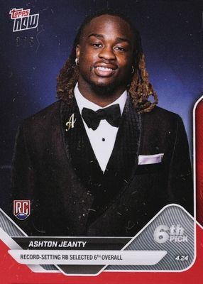 2025 Topps Now Draft #D-2 Red Foil /5