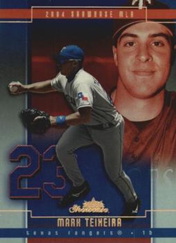 Mark Teixeira 2004 Fleer Showcase #33 Legacy Collection /99 RAW