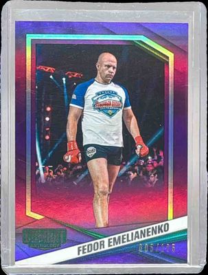 2025 Panini Combat Anthology Professional Fighters League PFL #30 Purple /125
