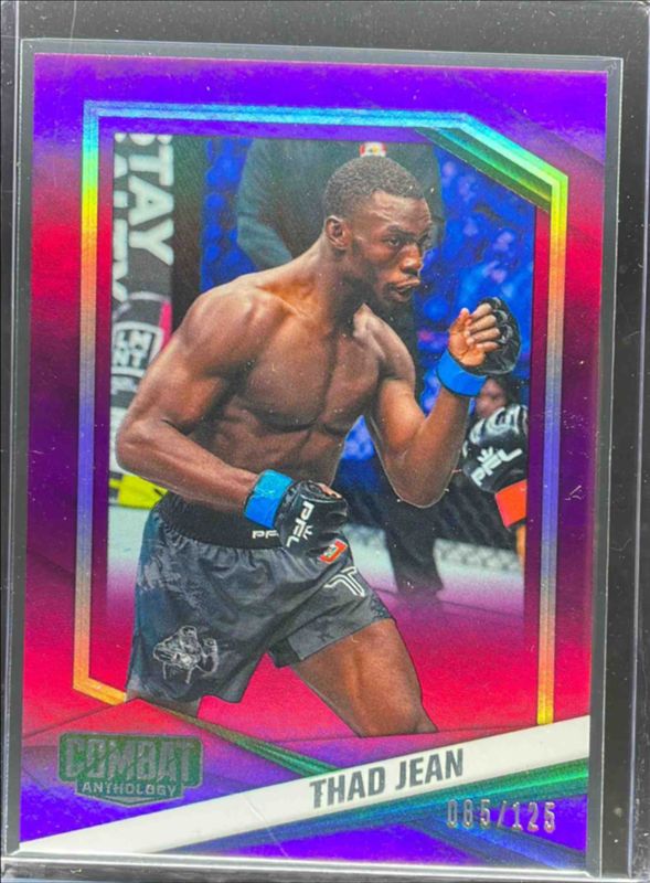 2025 Panini Combat Anthology Professional Fighters League PFL #61 Purple /125