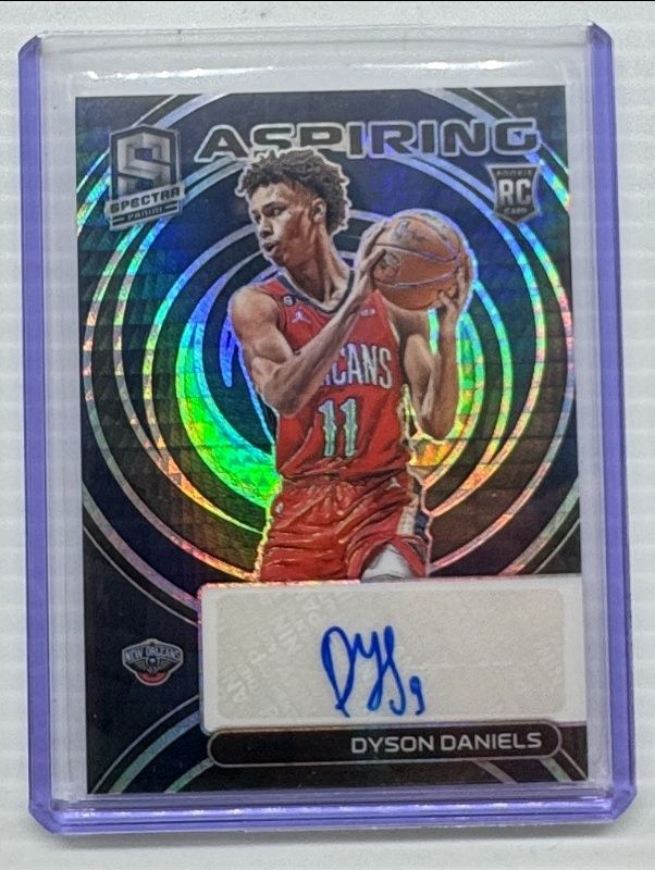 Dyson Daniels 2022 Spectra #AA-DYD Aspiring Autographs - Asia Rookie RAW