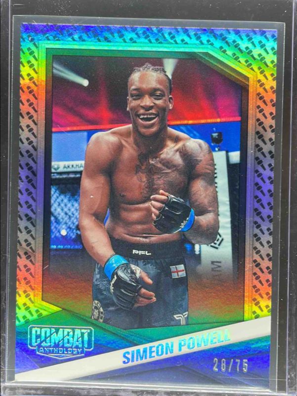 2025 Panini Combat Anthology Professional Fighters League PFL #87 Microphone /75