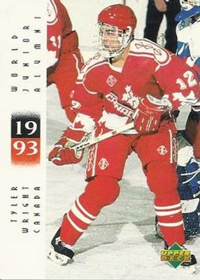 1995 Upper Deck World Junior Championships Alumni #8 Base