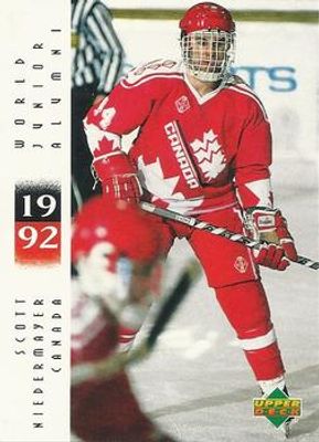 1995 Upper Deck World Junior Championships Alumni #12 Base