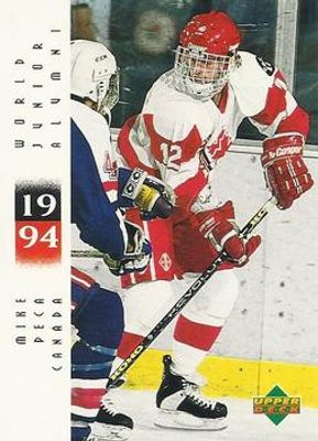 1995 Upper Deck World Junior Championships Alumni #7 Base