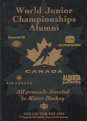 1995 Upper Deck World Junior Championships Alumni #1 Base
