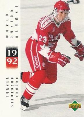 1995 Upper Deck World Junior Championships Alumni #6 Base