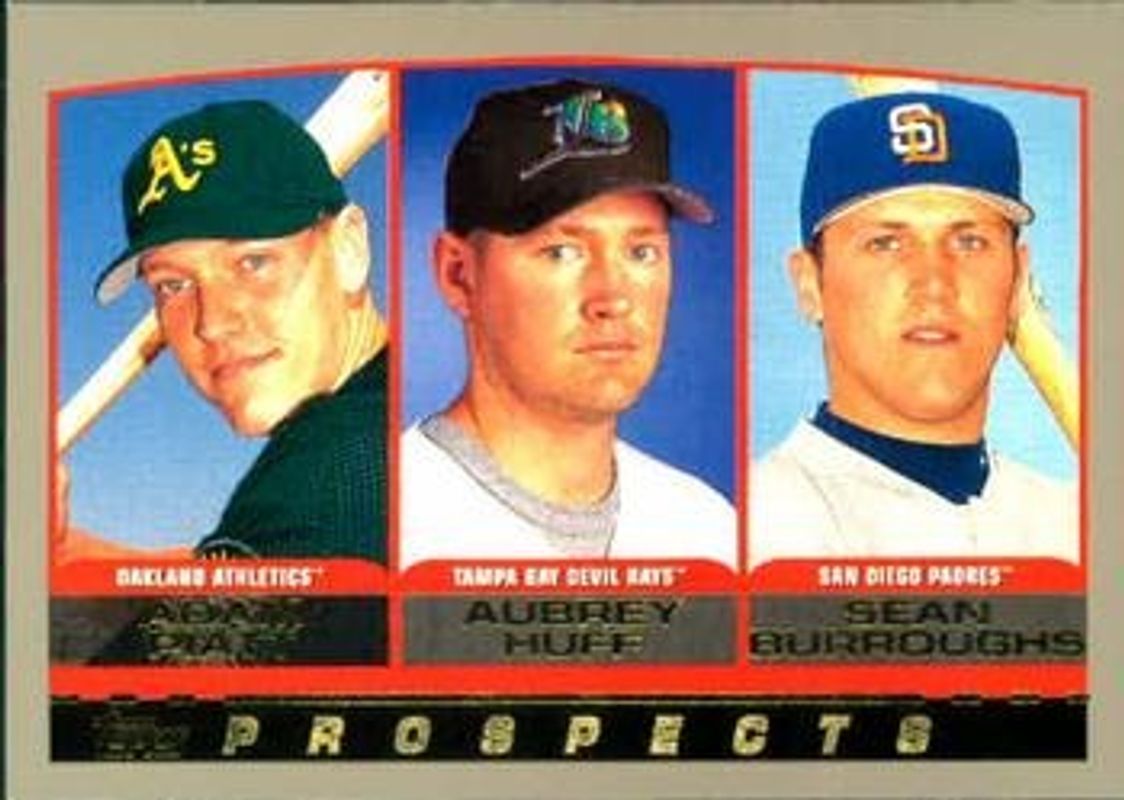 Adam Piatt / Aubrey Huff / Sean Burroughs Baseball Cards Price Guide ...