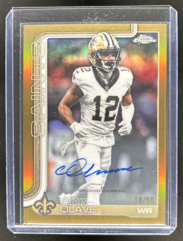 2025 Topps Chrome #BA-CO Autographs - Gold Refractor /50