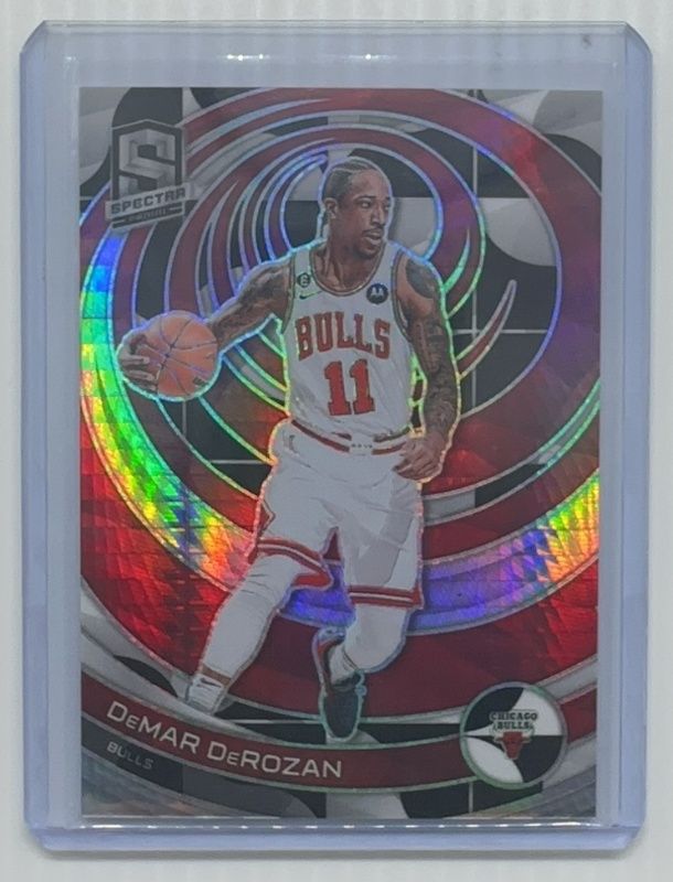 DeMar DeRozan 2022 Spectra #134 Asia Black & White RAW