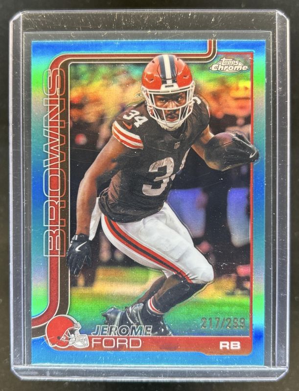 2025 Topps Chrome #71 Teal Refractor /299