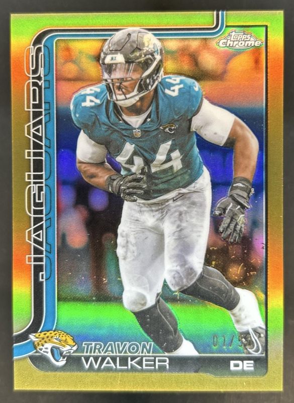 2025 Topps Chrome #141 Gold Refractor /50