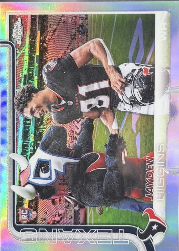 2025 Topps Chrome #343 Rookie Image Variation