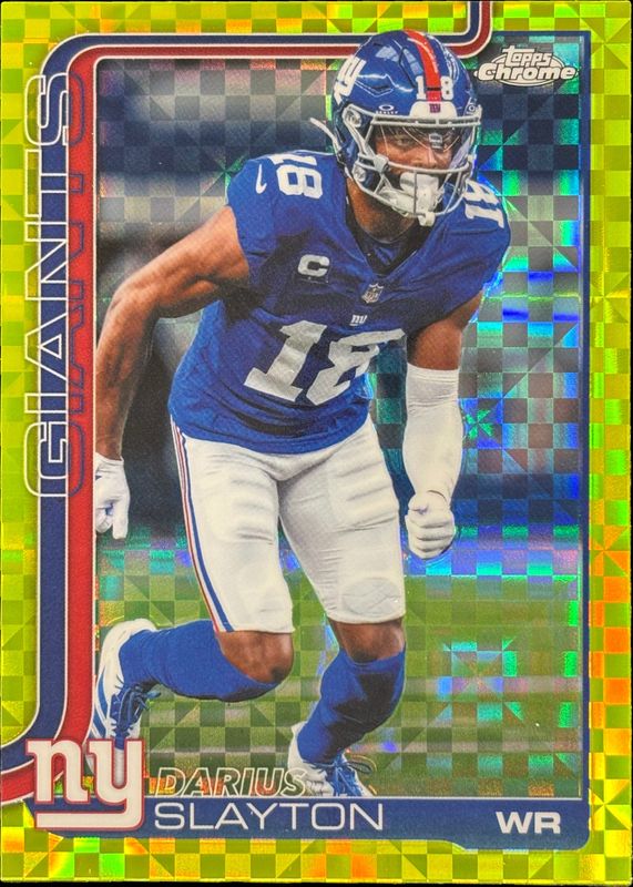 2025 Topps Chrome #226 Lime Green X-Fractor