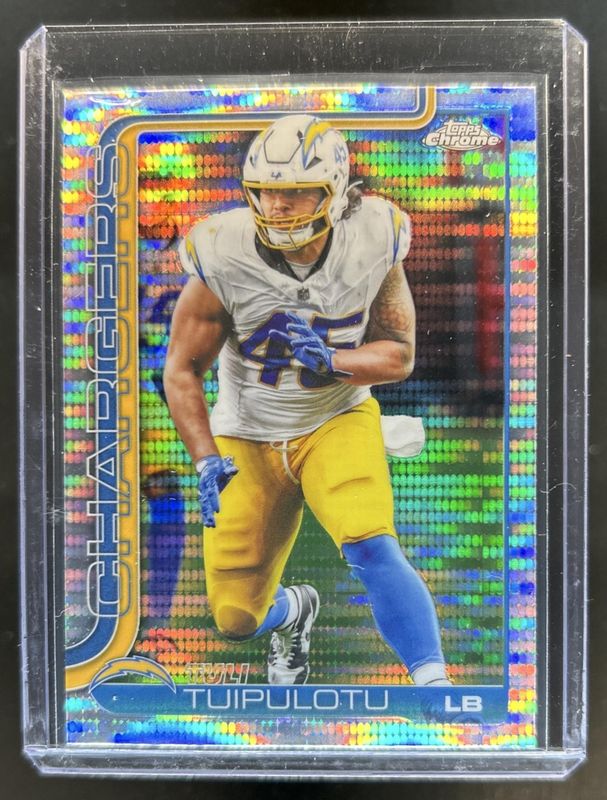 2025 Topps Chrome #163 Pulsar Refractor