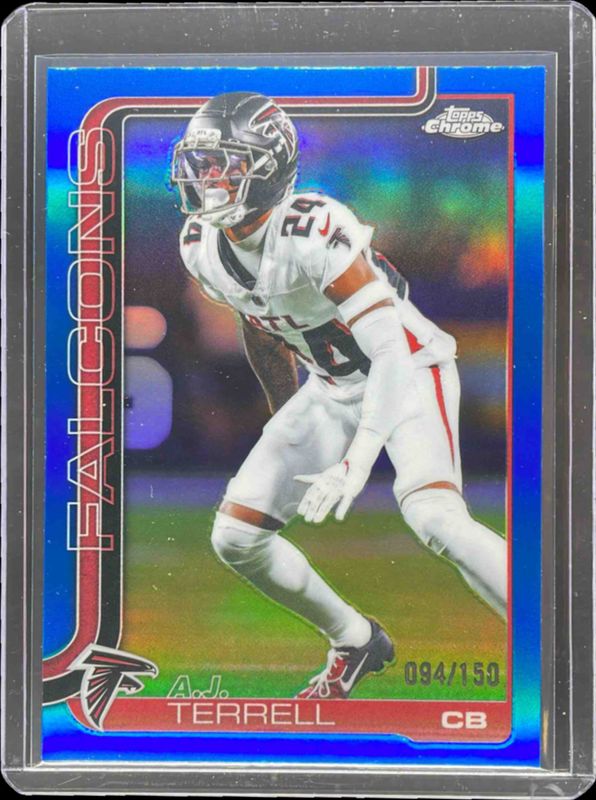 2025 Topps Chrome #19 Blue Refractor /150