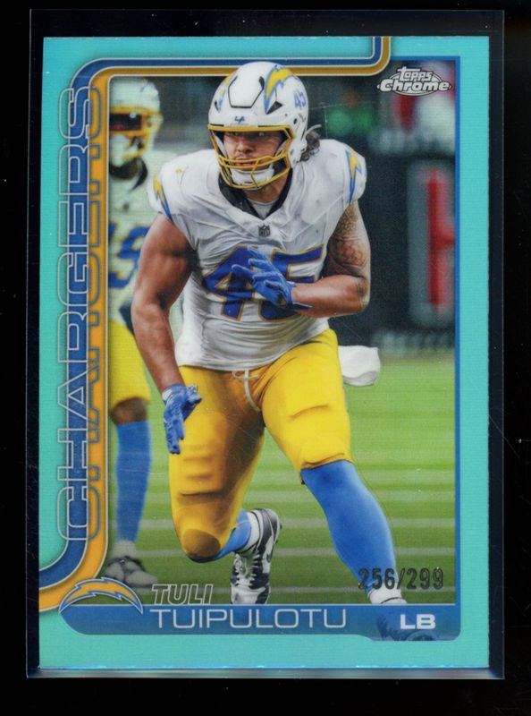 2025 Topps Chrome #163 Teal Refractor /299