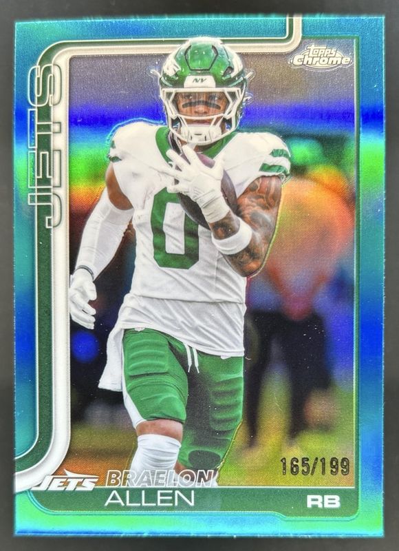 2025 Topps Chrome #240 Aqua Refractor /199