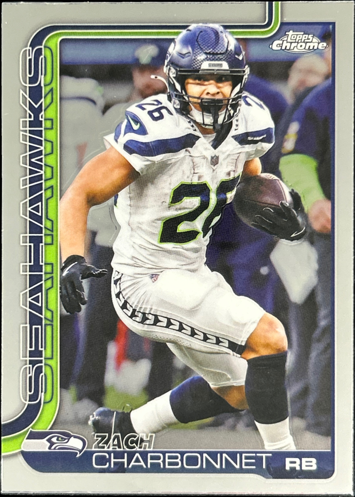 シャルボン charbon ウインドブレーカー M Zach Charbonnet 2025 Topps Chrome #279 Base Price Guide - Sports