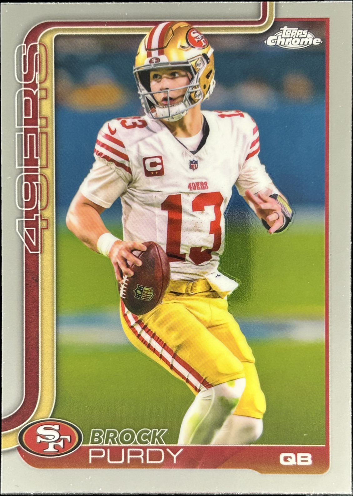Brock Purdy 2025 Topps Chrome #262 Base Price Guide - Sports Card