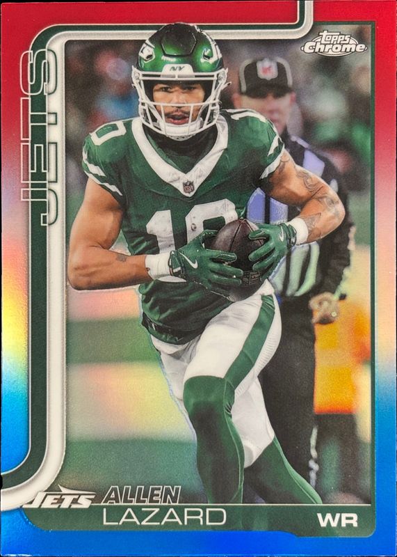 2025 Topps Chrome #236 Red White Blue Refractor