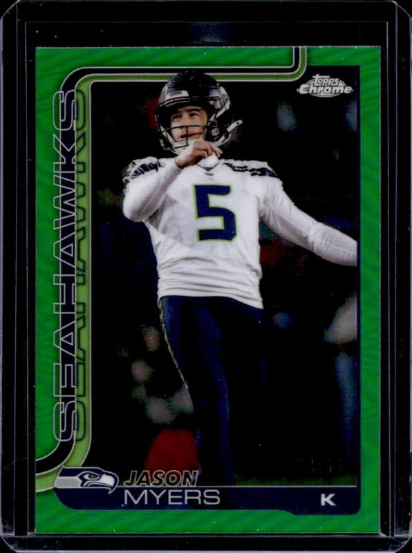 2025 Topps Chrome #280 Green Refractor /99