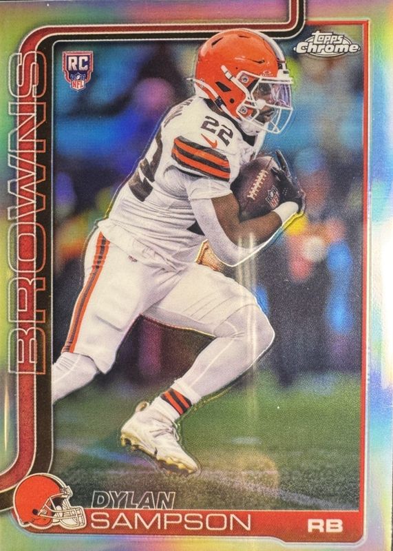 2025 Topps Chrome #308 Rookie - Refractor