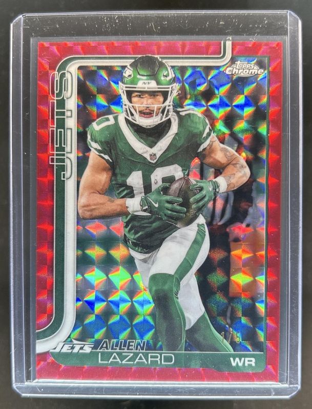 2025 Topps Chrome #236 Red Geometric Refractor /5