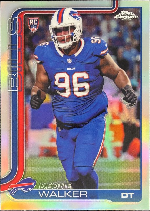 2025 Topps Chrome #360 Rookie - Refractor