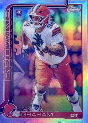 2025 Topps Chrome #302 Rookie - Refractor