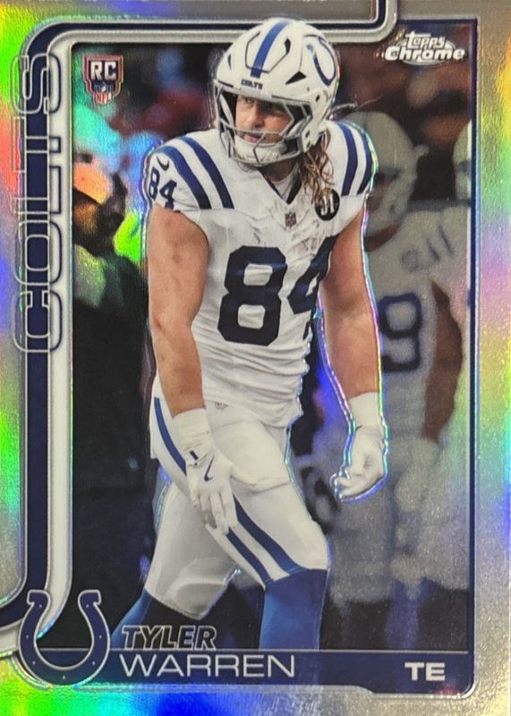 2025 Topps Chrome #346 Rookie - Refractor