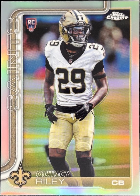 2025 Topps Chrome #369 Rookie - Refractor