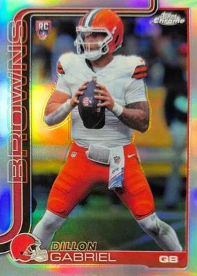 2025 Topps Chrome #317 Rookie - Refractor