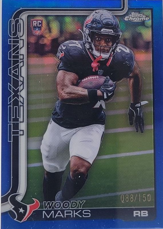 2025 Topps Chrome #372 Rookie - Blue Refractor /150