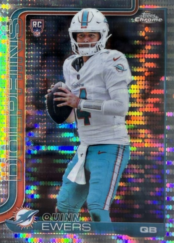2025 Topps Chrome #316 Rookie - Pulsar Refractor