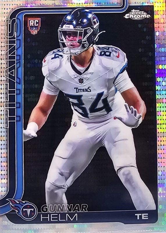 2025 Topps Chrome #305 Rookie - Pulsar Refractor
