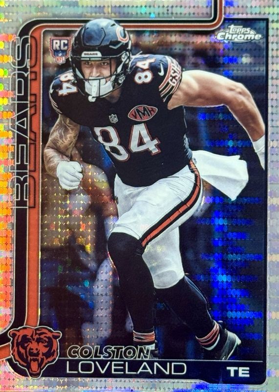 2025 Topps Chrome #345 Rookie - Pulsar Refractor
