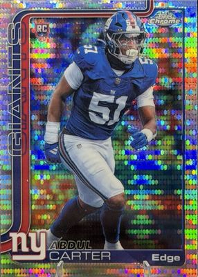 2025 Topps Chrome #350 Rookie - Pulsar Refractor