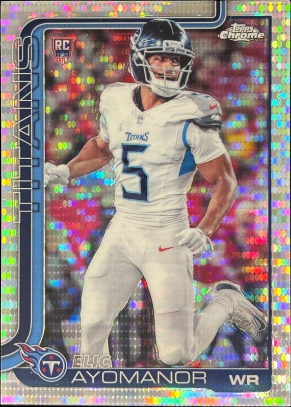2025 Topps Chrome #336 Rookie - Pulsar Refractor