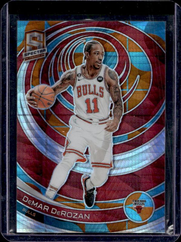 2022 Spectra #134 Asia Blue and Orange /49