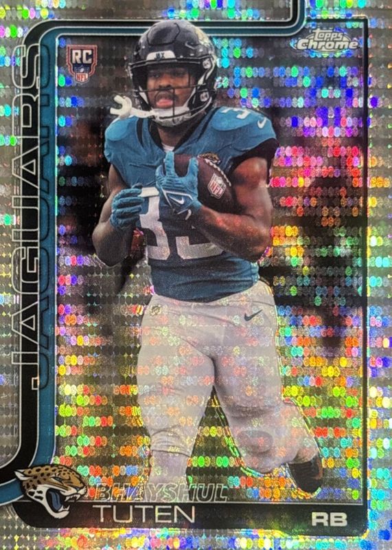 2025 Topps Chrome #389 Rookie - Pulsar Refractor