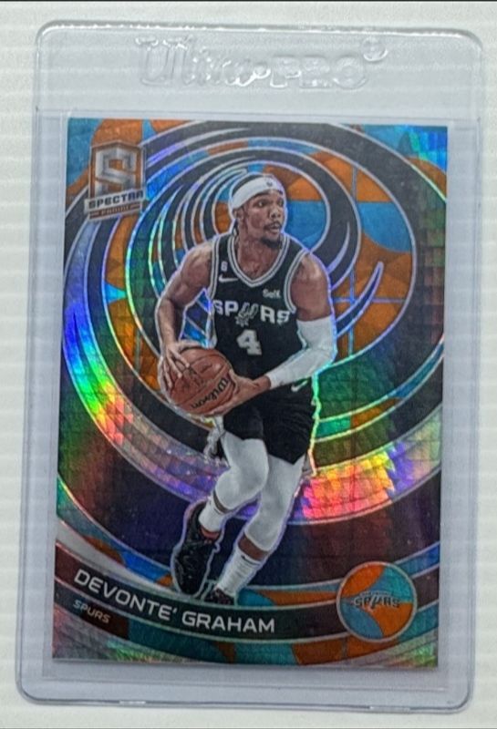 2022 Spectra #125 Asia Blue and Orange /49