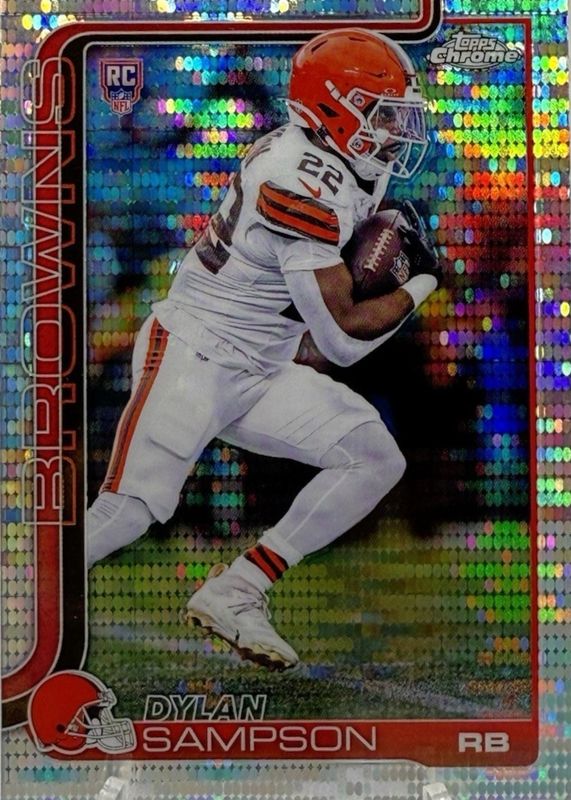 2025 Topps Chrome #308 Rookie - Pulsar Refractor