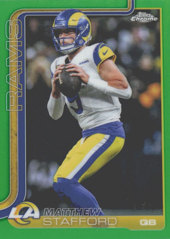 2025 Topps Chrome #169 Green Refractor /99